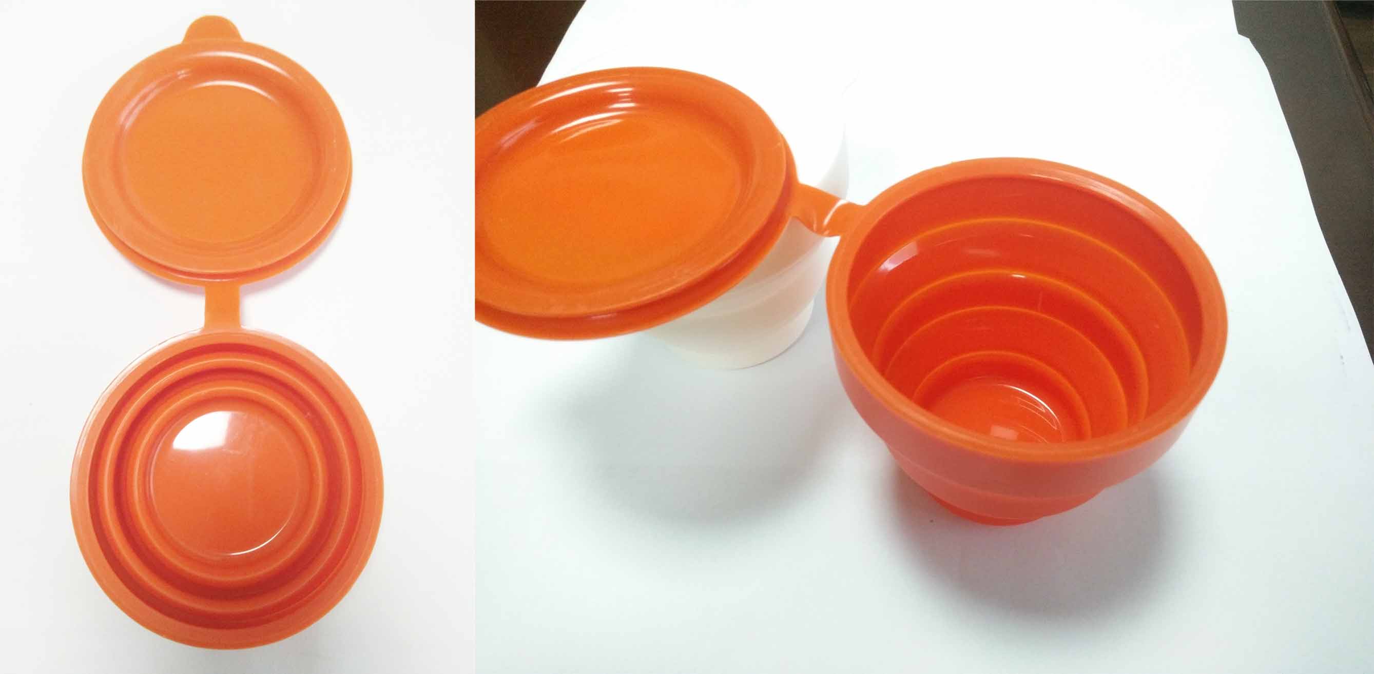 Silicone foldable cup silicone collapsible cup